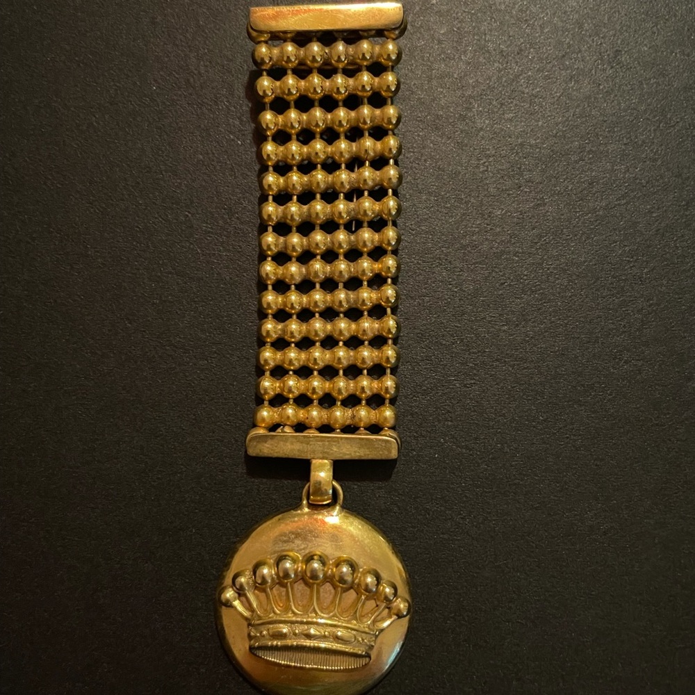 Vintage Chanel pin 1970's 4 1/2” x 1-3/8” - Picture 5 of 9